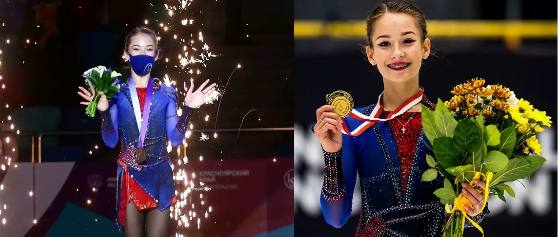 Юниорский Гран при Россия 2021 - золото   Юниорский Гран при Польша 2021 - золото