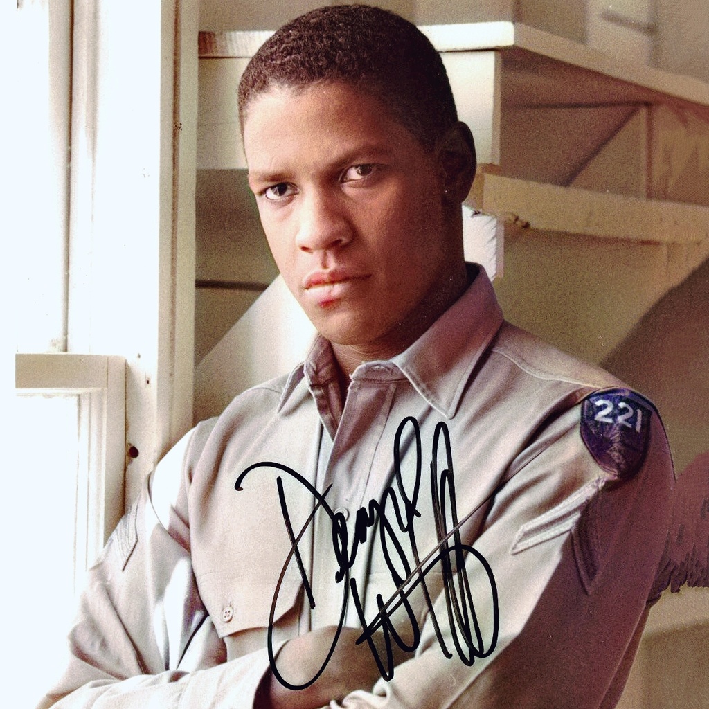 Дензел Вашингтон в молодые годы