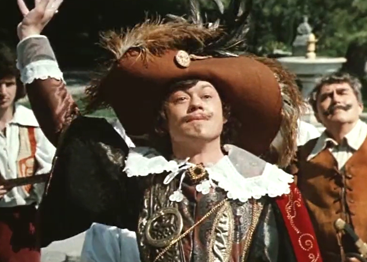 Кадр из кинофильма "Собака на сене", 1977 г., режиссер и сценарист Ян Фрид, композитор Геннадий Гладков (скриншот)