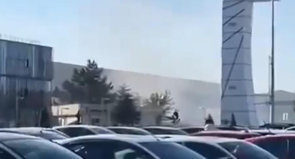    Стоп-кадр видео из соцсетей