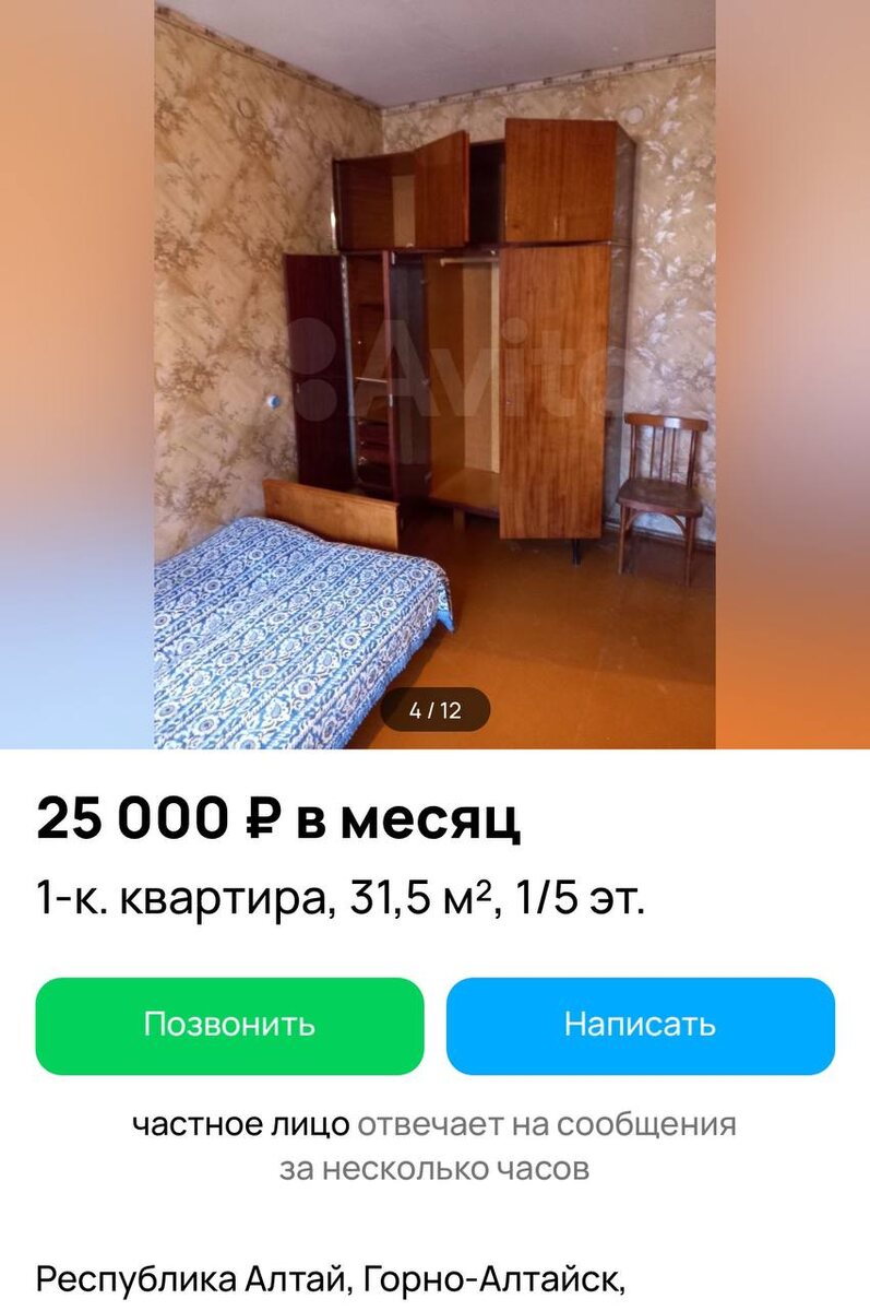 это то, что можно снять, имея 25.000 в месяц