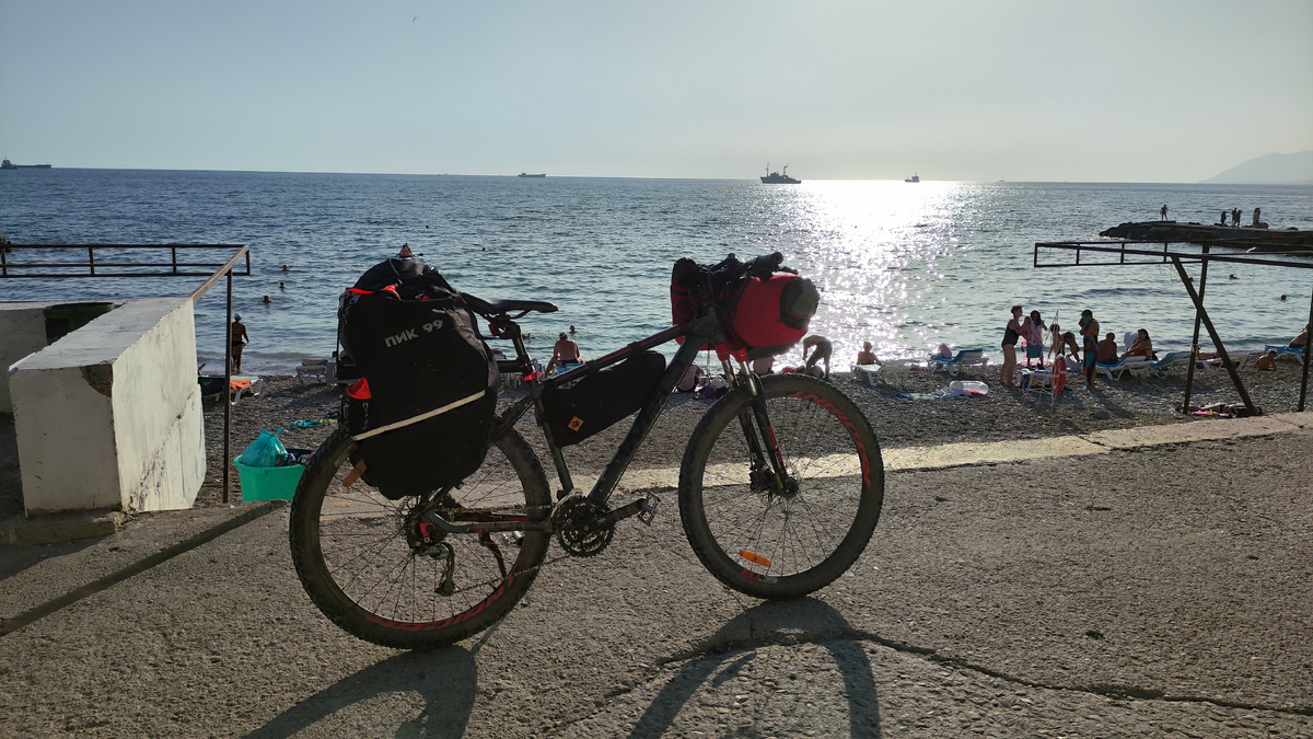 Пляж Виктория в Кабардинке