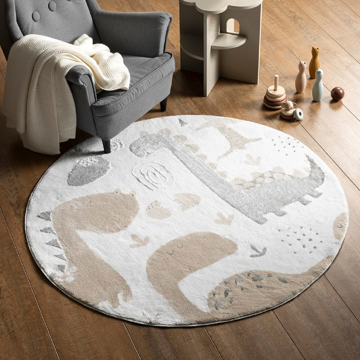 Детский коврик «Динно»