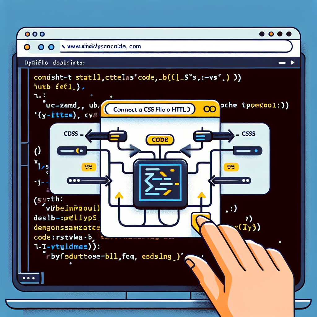 Как подключить CSS файл к HTML в Visual Studio Code