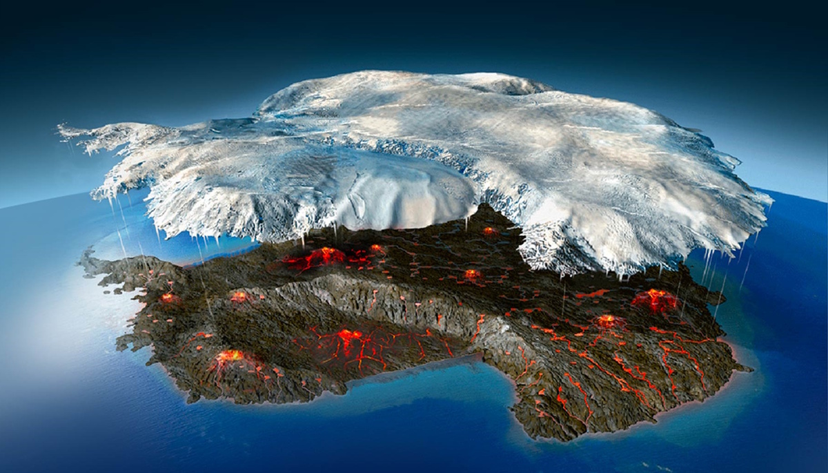 Когда-то Антарктида была свободна ото льда, и на неё мог рухнуть метеорит. (Фото: climate-science.press).