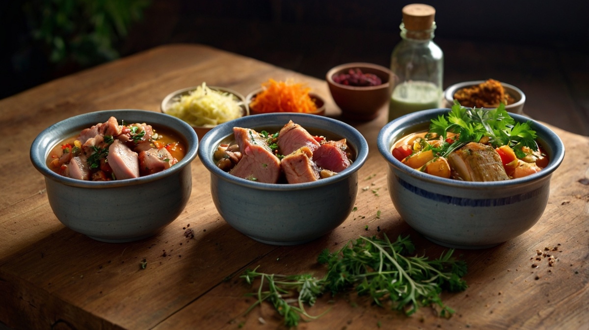 Жаркое в горшочках