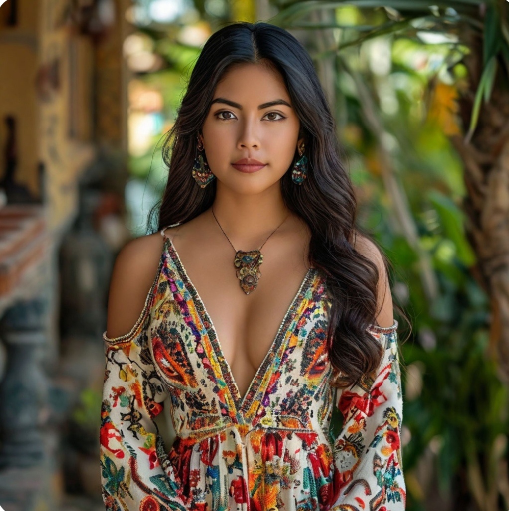 Ла Горда от нейросети. Самоупрекнусь в предвзятости, но мне кажется, что эта красавица похожа на... В последнее время мне все красавцы обоего пола кажутся на него похожими. И вообще, я красоту в тэхёнах измеряю! Ой) 😊