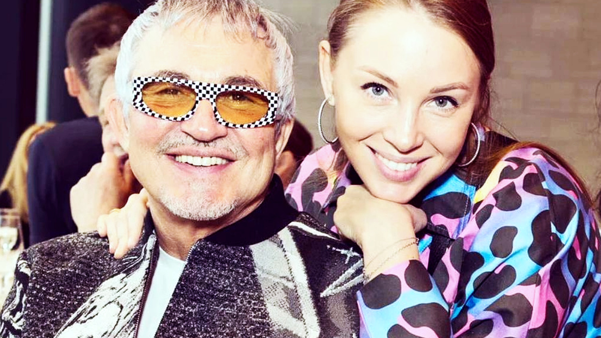 Дмитрий Дибров с 4-й четвёртой супругой Полиной Дибровой