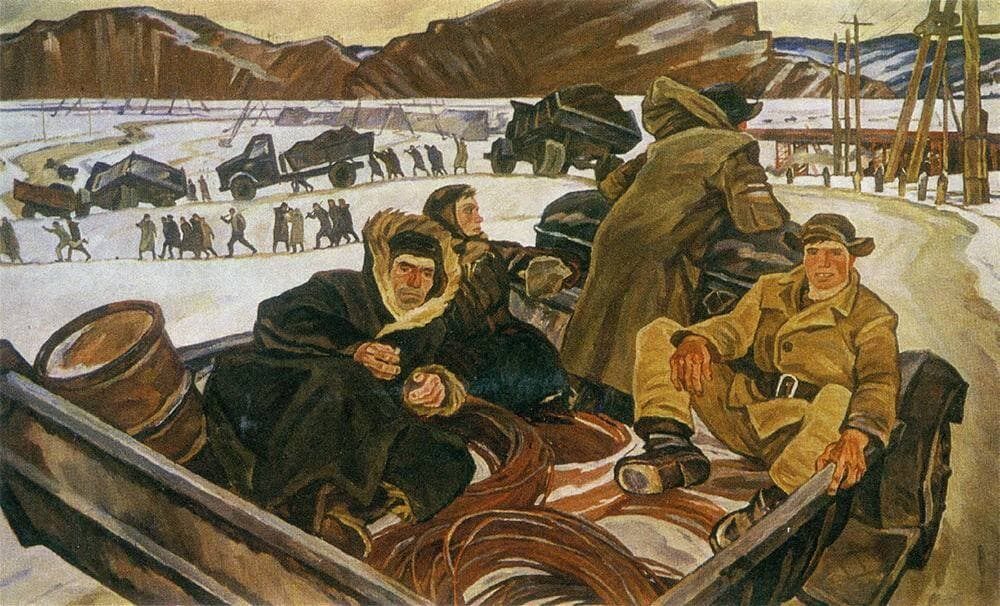 Худ.Павел Никонов, «Наши будни»