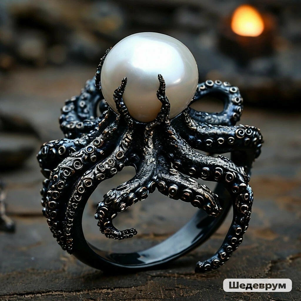 Изображение сгенерировано в нейросети Шедеврум на канале Попуьный ветер - кольцо