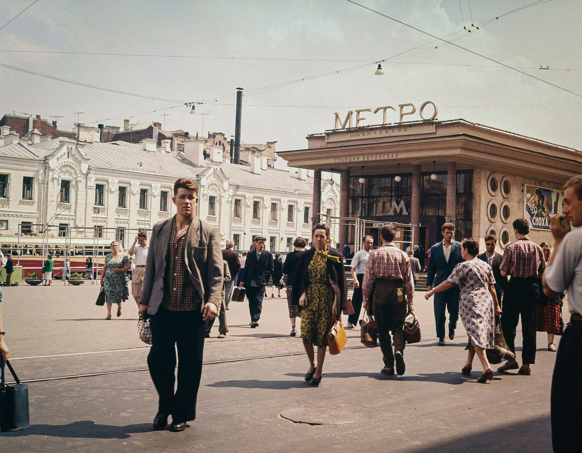Союз на фотографиях американского туриста Пола Поппера, 1960. Фото: из публичного архива