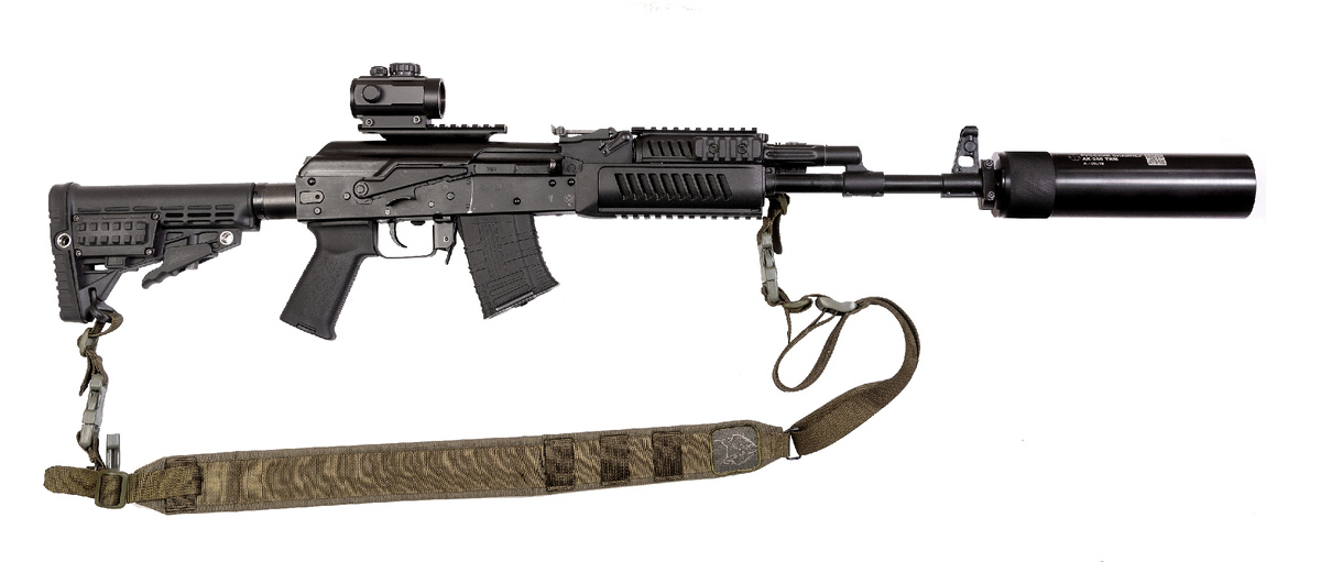 TG-2 с той самой банкой от «Русского снайпера».