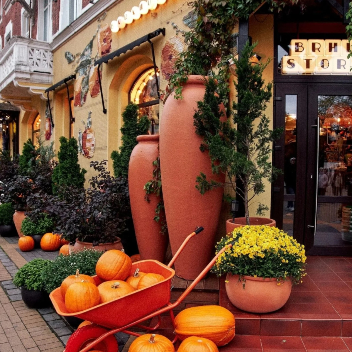 Это наш Зеленоградск сейчас. Не сомневайтесь, хоть название кафешки на английском, это Зеленоградск. Ещё не всё запретили.