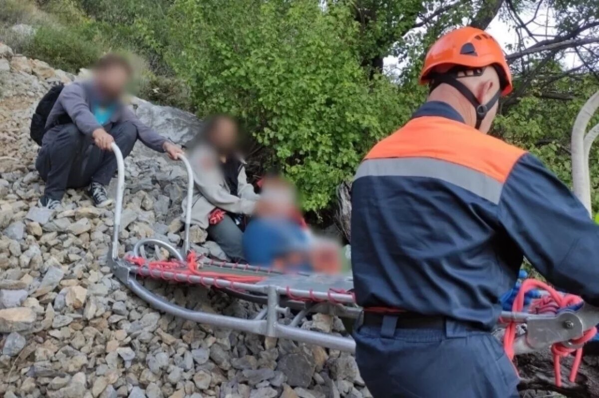    В Ялте спасли подростка, который скатился с горы во время прогулки