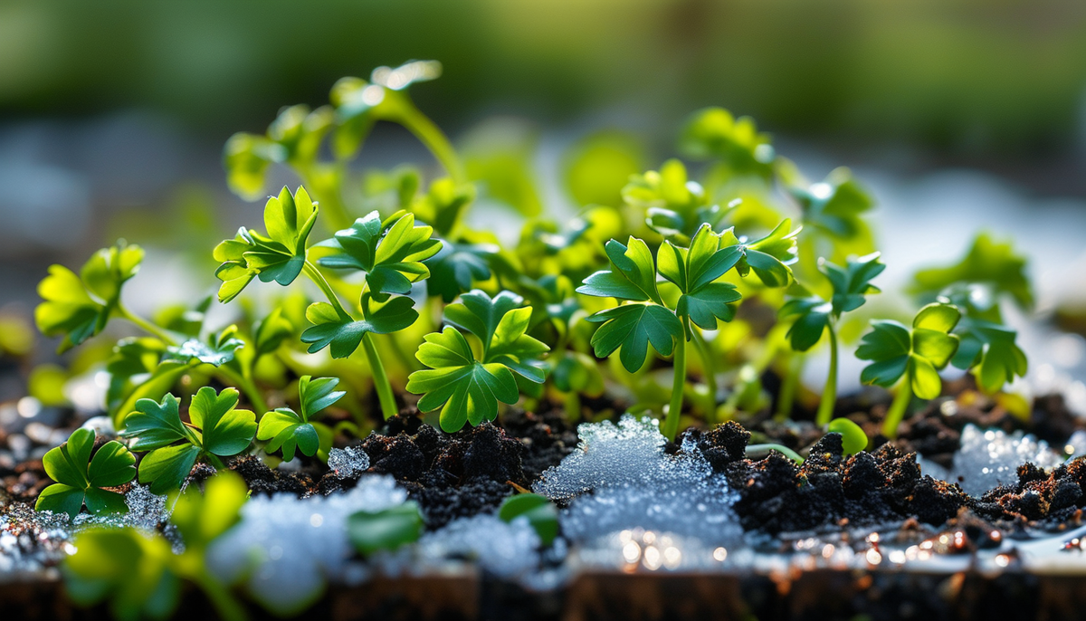 Петрушка под зиму