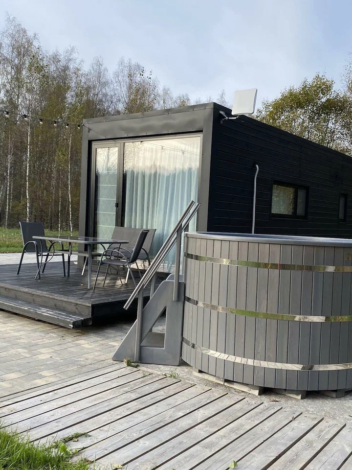 Домик на двоих с купелью в усадьбе Ягодное