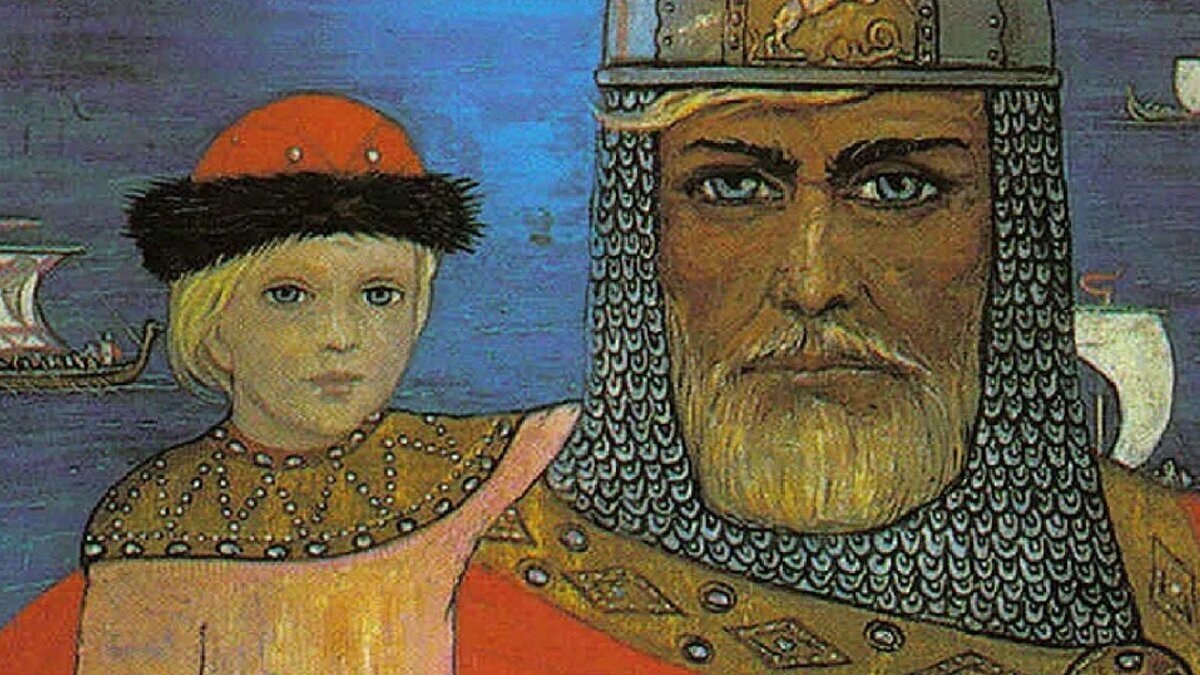 Олег и Великий Князь Игорь. Источник: Яндекс. Картинки.