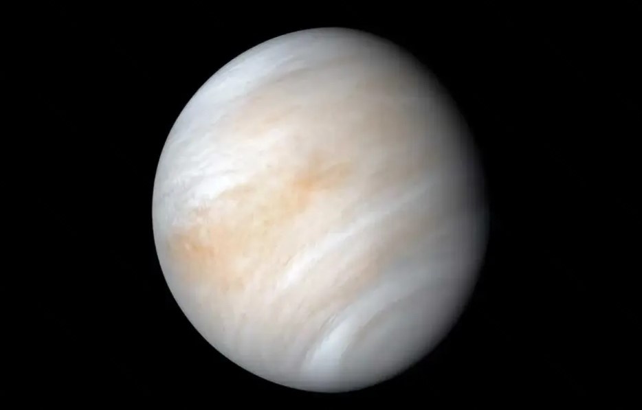 Изображение Венеры, полученное миссией NASA Mariner 10. Источник: NASA / JPL-Caltech  📷
