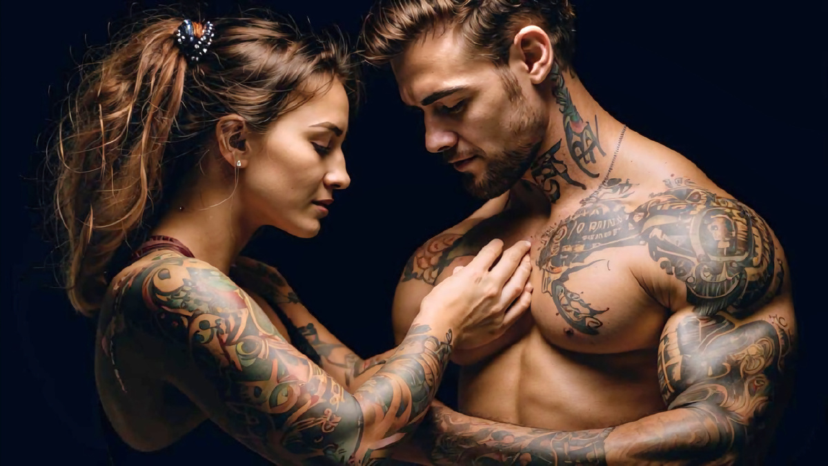 Заживление тату