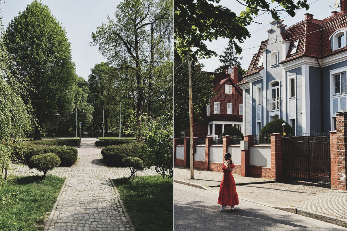 Амалиенау — здесь можно увидеть дома прошлого столетия и почувствовать атмосферу, царящую в богатых кёнигсбергских особняках и постройках немецких архитекторов начала XX века