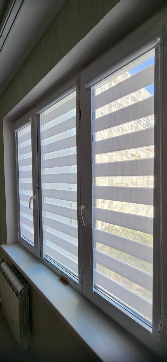 Кассетная система "Зебра день-ночь".