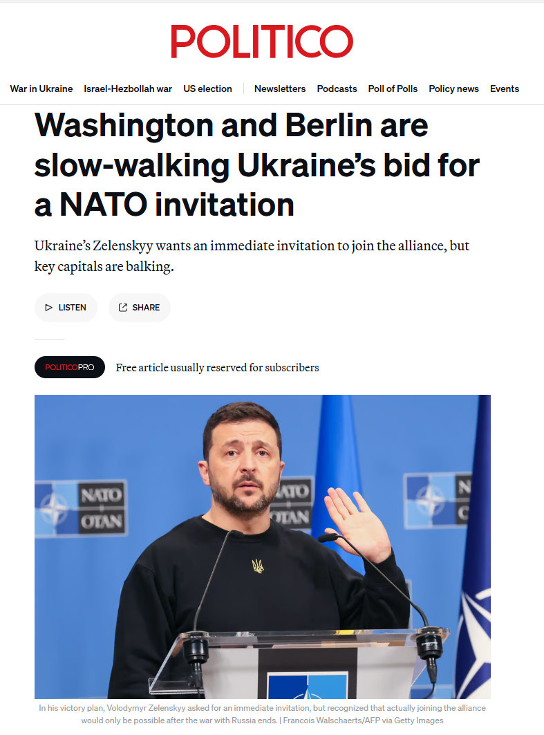    ФОТО: СТРАНИЦЫ САЙТА POLITICO.EU