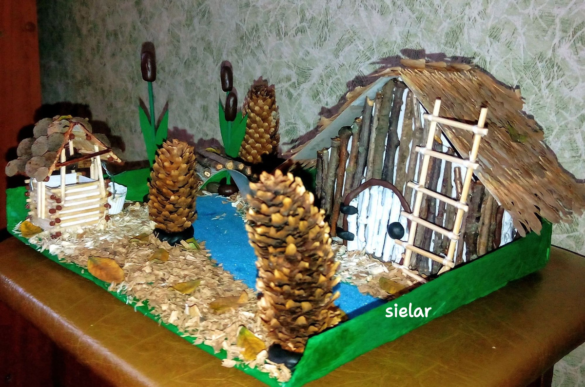 Поделка из природного материала