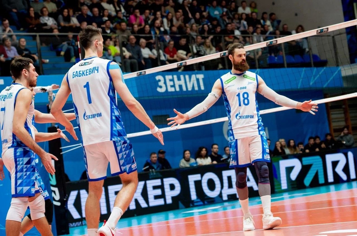 Воскресенье. Санкт-Петербург. Местный "Зенит" проигрывает четвертый домашний матч подряд. Фото: волейбольный клуб "Зенит" (Санкт-Петербург)