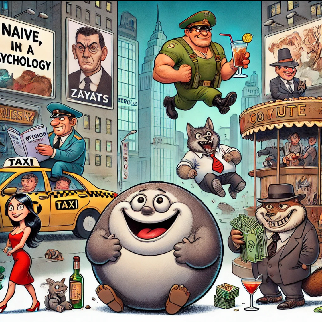 Колобок с горы катился