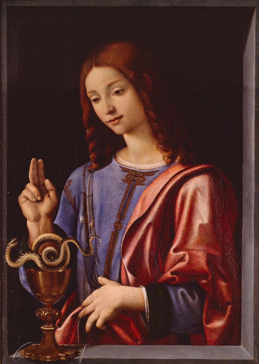 Святой Иоанн Богослов. 1504-1506,