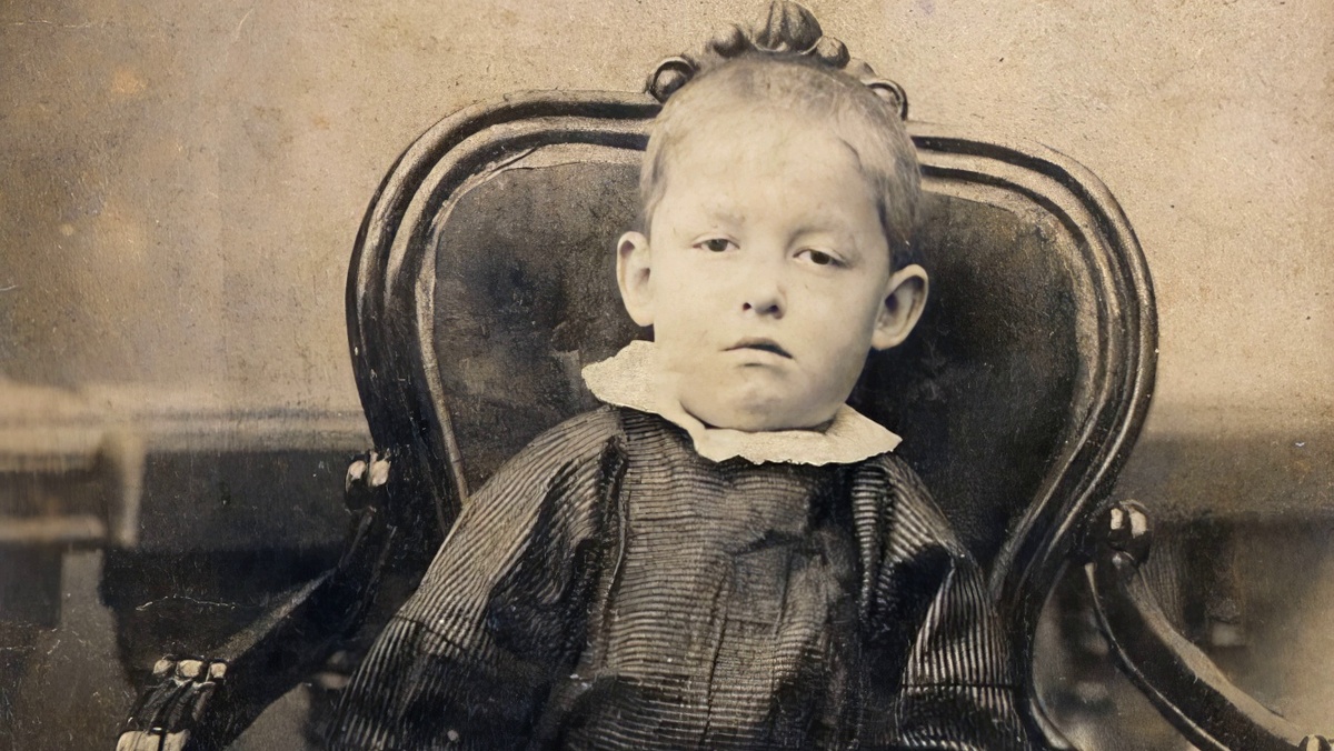 Костя Циолковский в 7-летнем возрасте