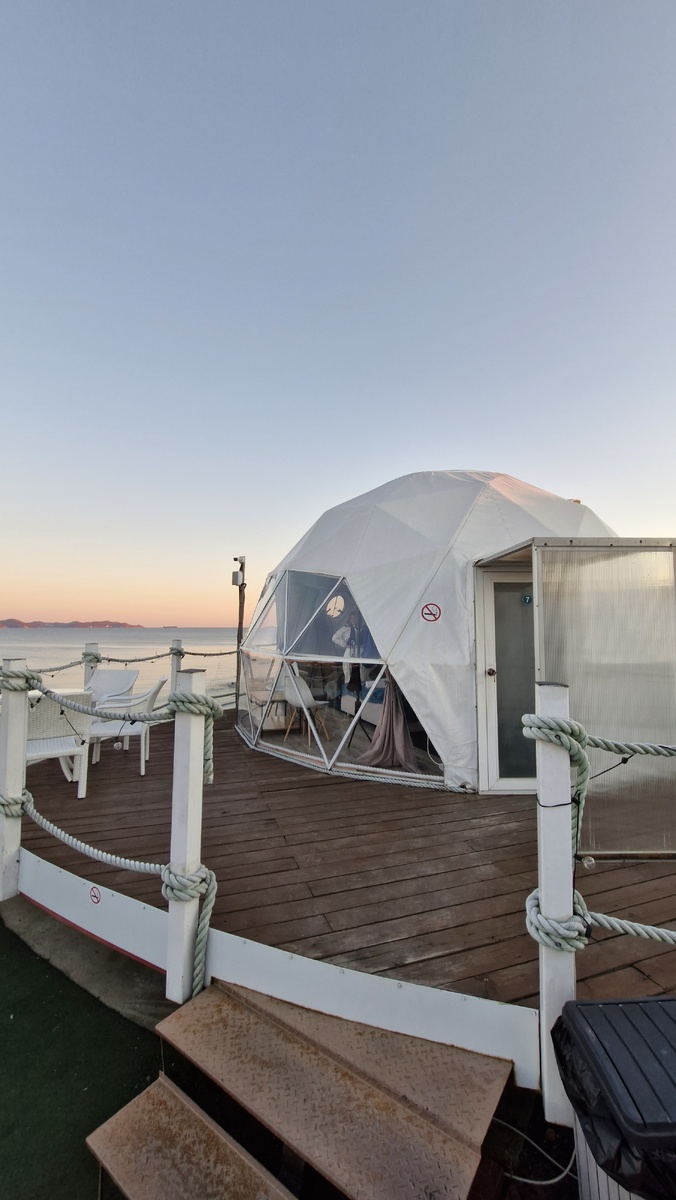 Глэмпинг в Южно-Морском