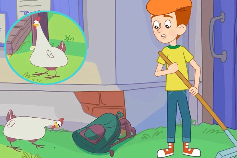    Новый персонаж от искусственного интеллекта (коллаж по фто, предоставленным пресс-службой киностудии «Союзмультфильм»)