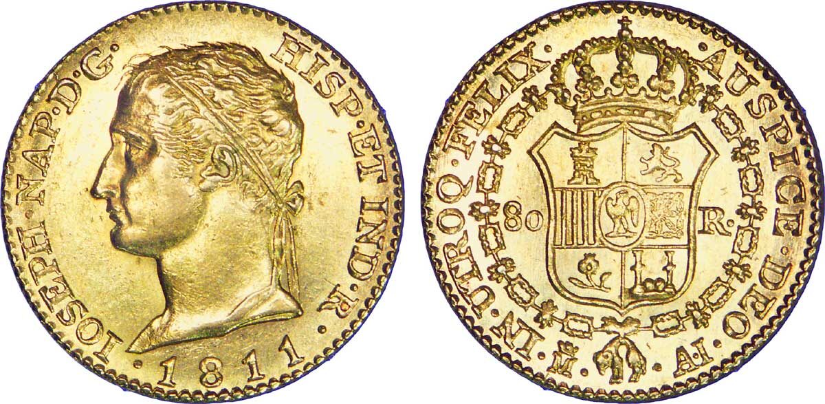 Жозеф Бонапарт на монете 