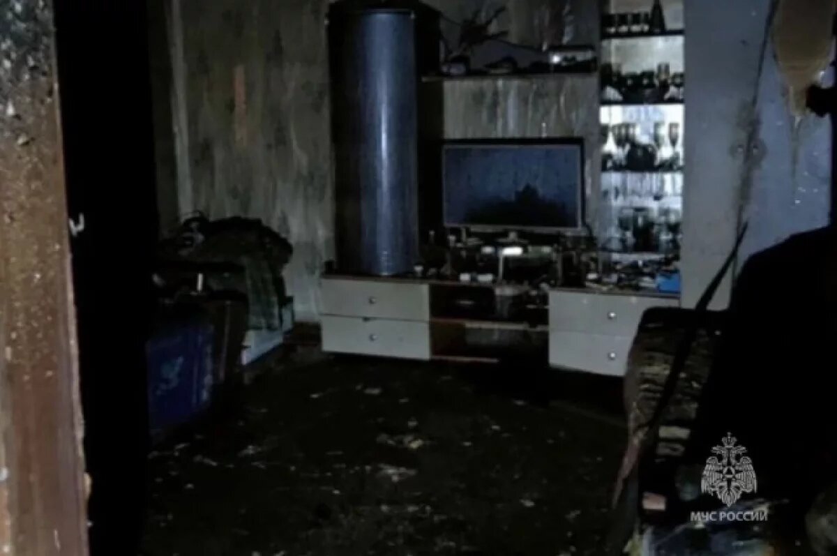    Пенсионер погиб на пожаре из-за перегруза электросети в Северобайкальске