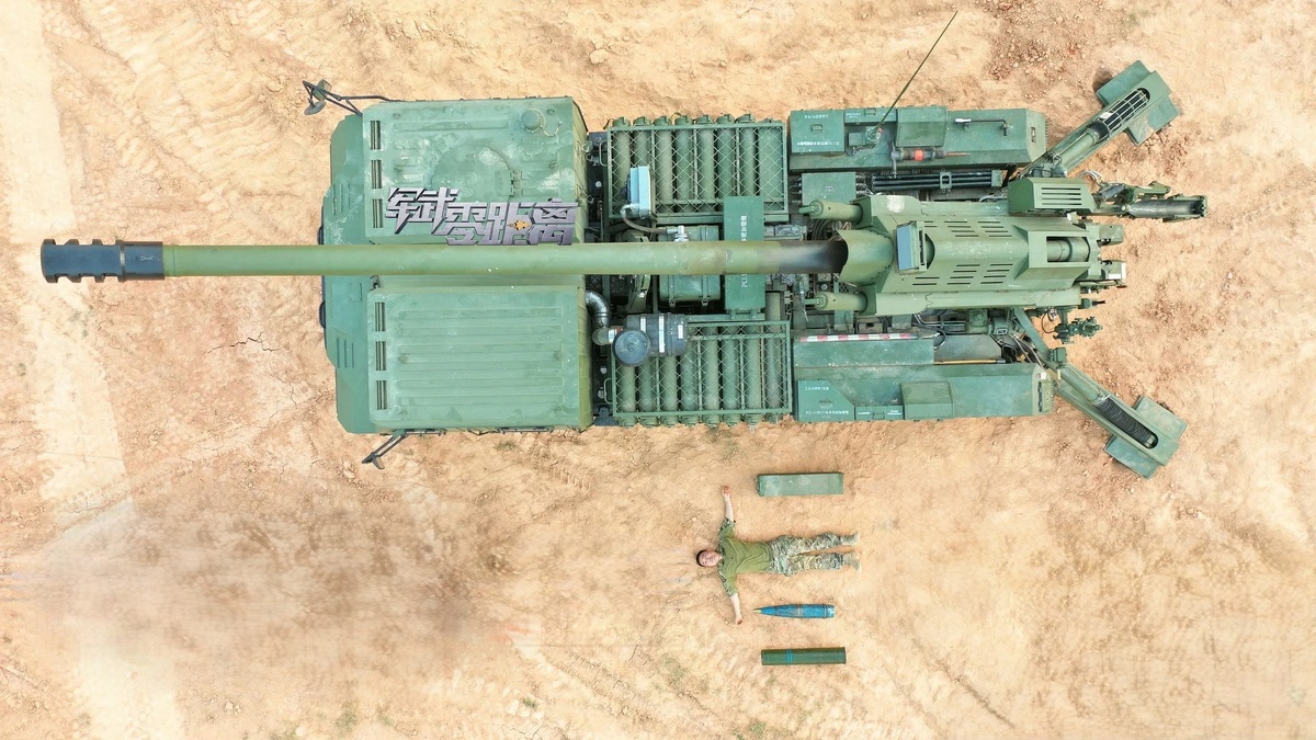 САУ PCL-181 вид сверху. Источник: Яндекс.Картинки