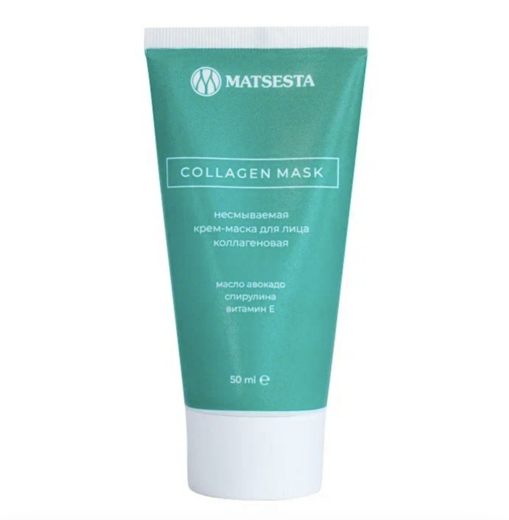 Коллагеновая крем-маска для лица, MATSESTA smirnov  📷
