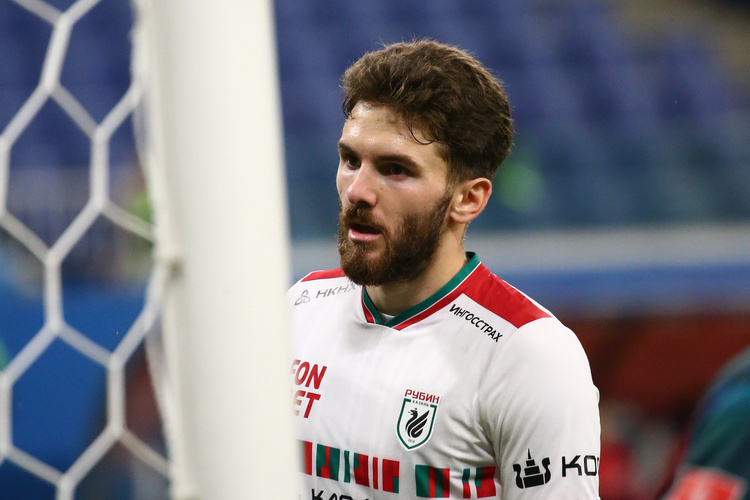    Шабанхаджай забил второй гол в сезоне.   
Фото: rubin-kazan.ru