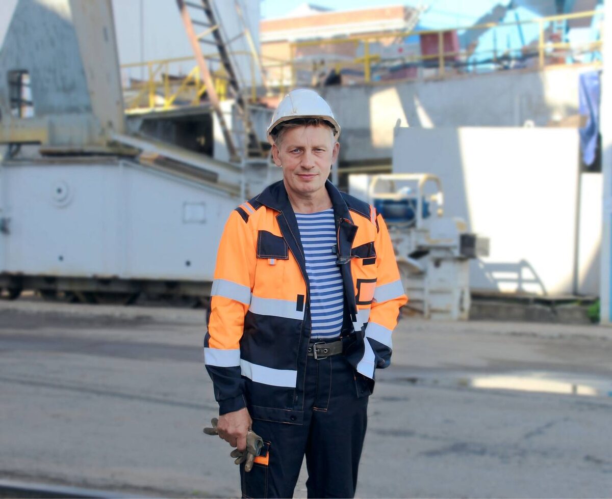 Корабелы ОСК: такелажник Балтийского завода Игорь Викторов