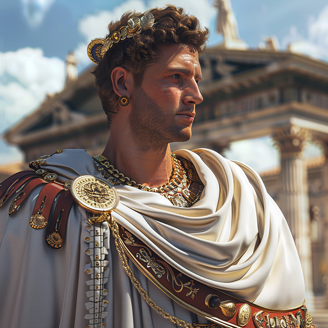 Нацепил на себя модных тряпок, и думает, что он - император. А ты попробуй сначала Галлию завоевать - тогда и посмотрим, кто чего стоит.