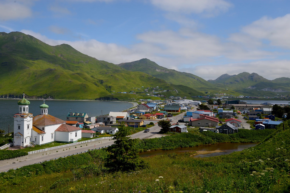 Датч Харбор/ Уналашка, Алеутские острова.