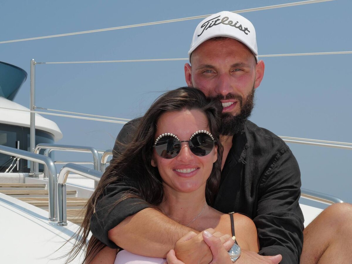 Ксения Бородина и Николай Сердюков. Фото: соцсети/@borodylia 