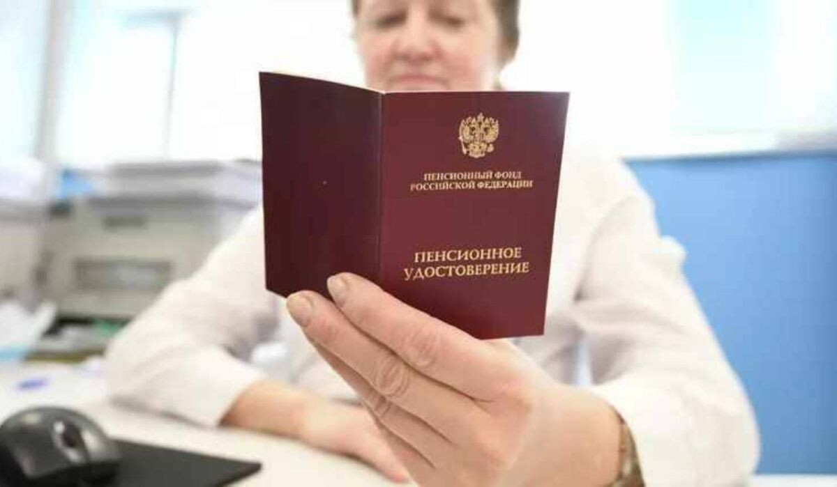     Пенсионное удостоверение в руках женщины. Источник: ria.ru Автор фото: Максим Блинов