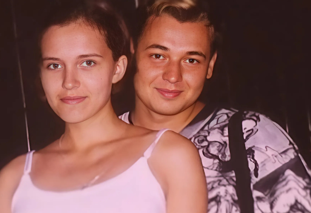 Сергей Жуков с первой женой Еленой Добындо. Фото: PInterest