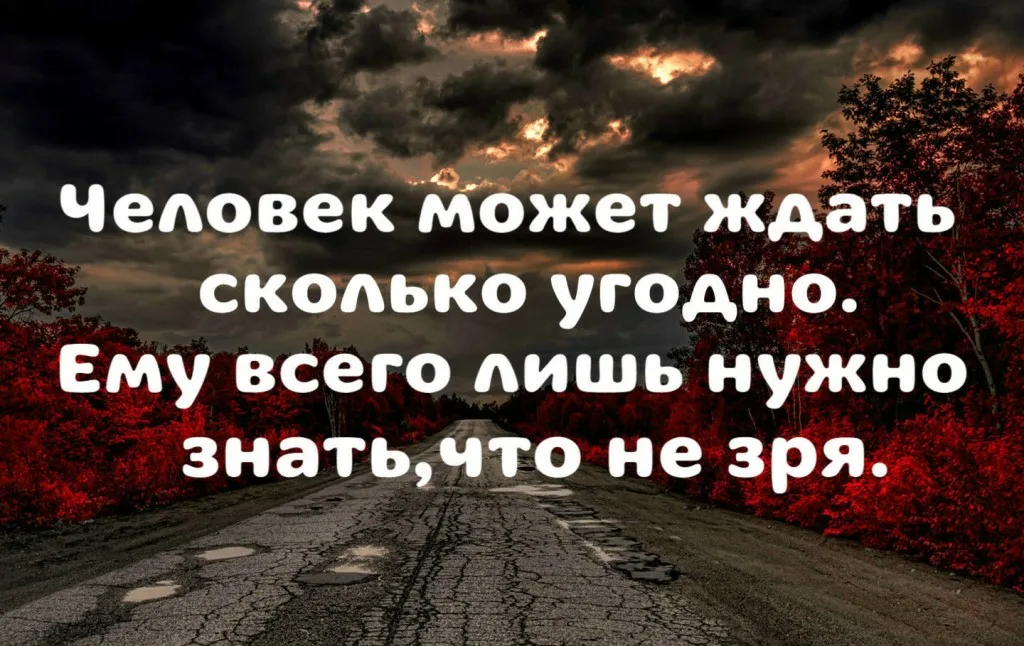 Ожидание .. самый противный статус в жизни. Когда неизвестность и отсутствие результата медленно выносят мозг, потихоньку &quot;ковыряясь&quot; в нем чайной ложечкой, внося сомнения в себя самого.-3