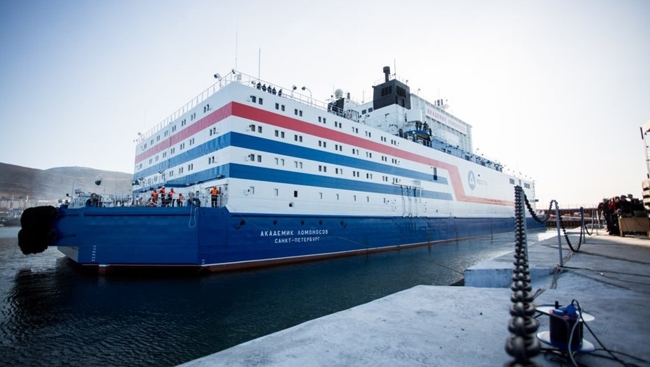    Первая в мире ПАТЭС на основе атомного энергоблока "Академик Ломоносов" Автор фото: t.me/floating_npp1