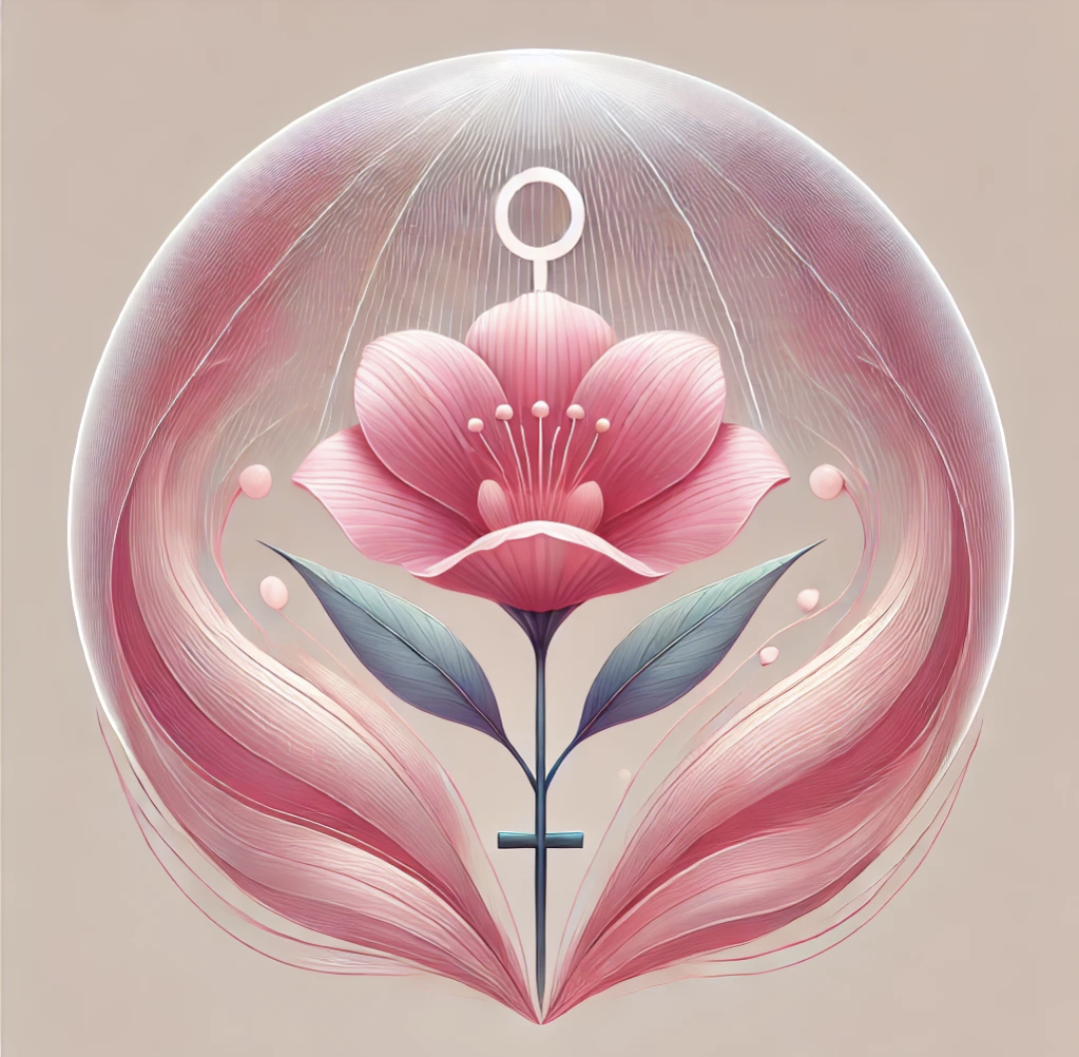 Цветок под куполом безопасности