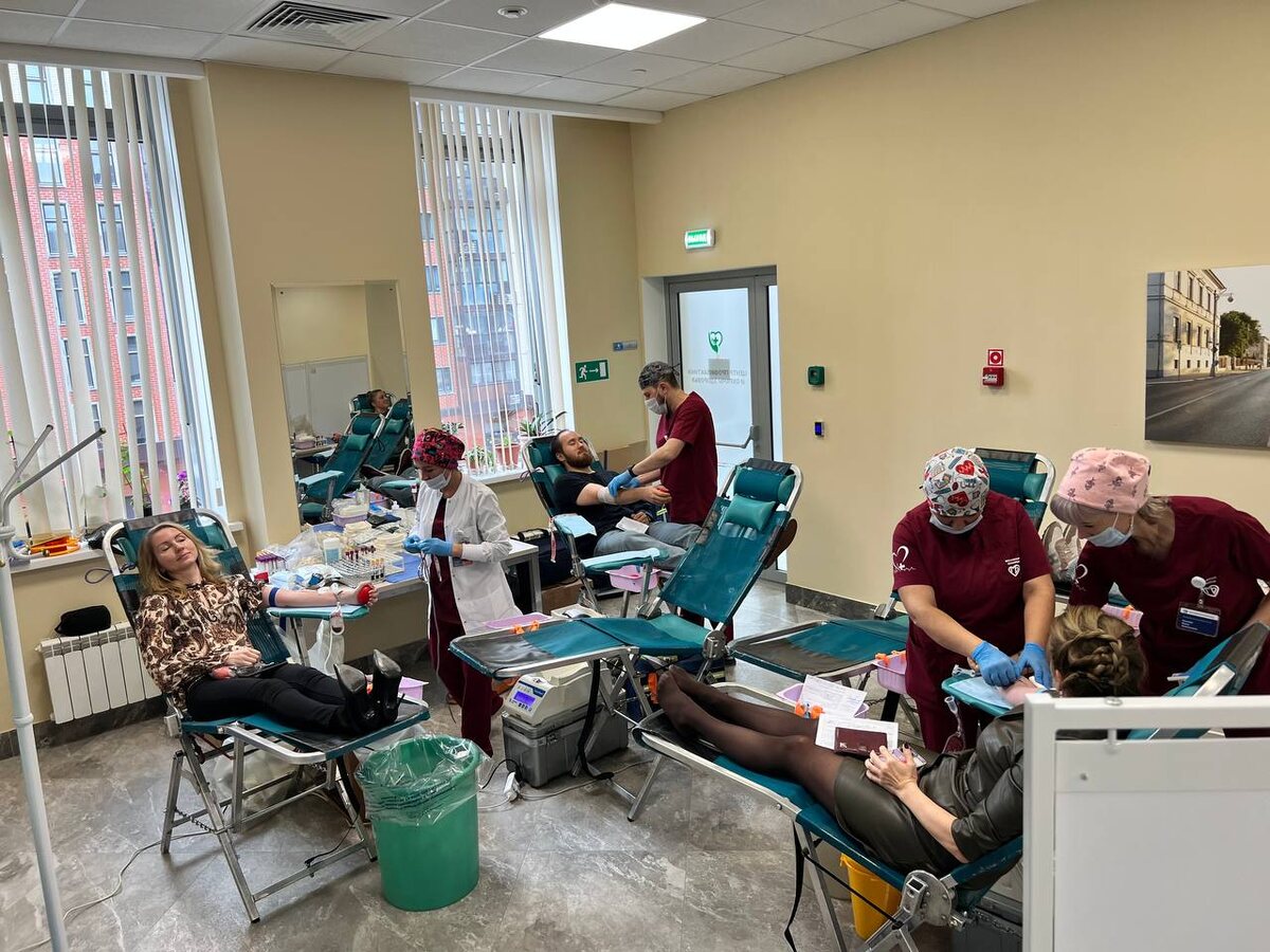 Акция  прошла в медицинском центре Главного диспетчерского центра ЕЭС