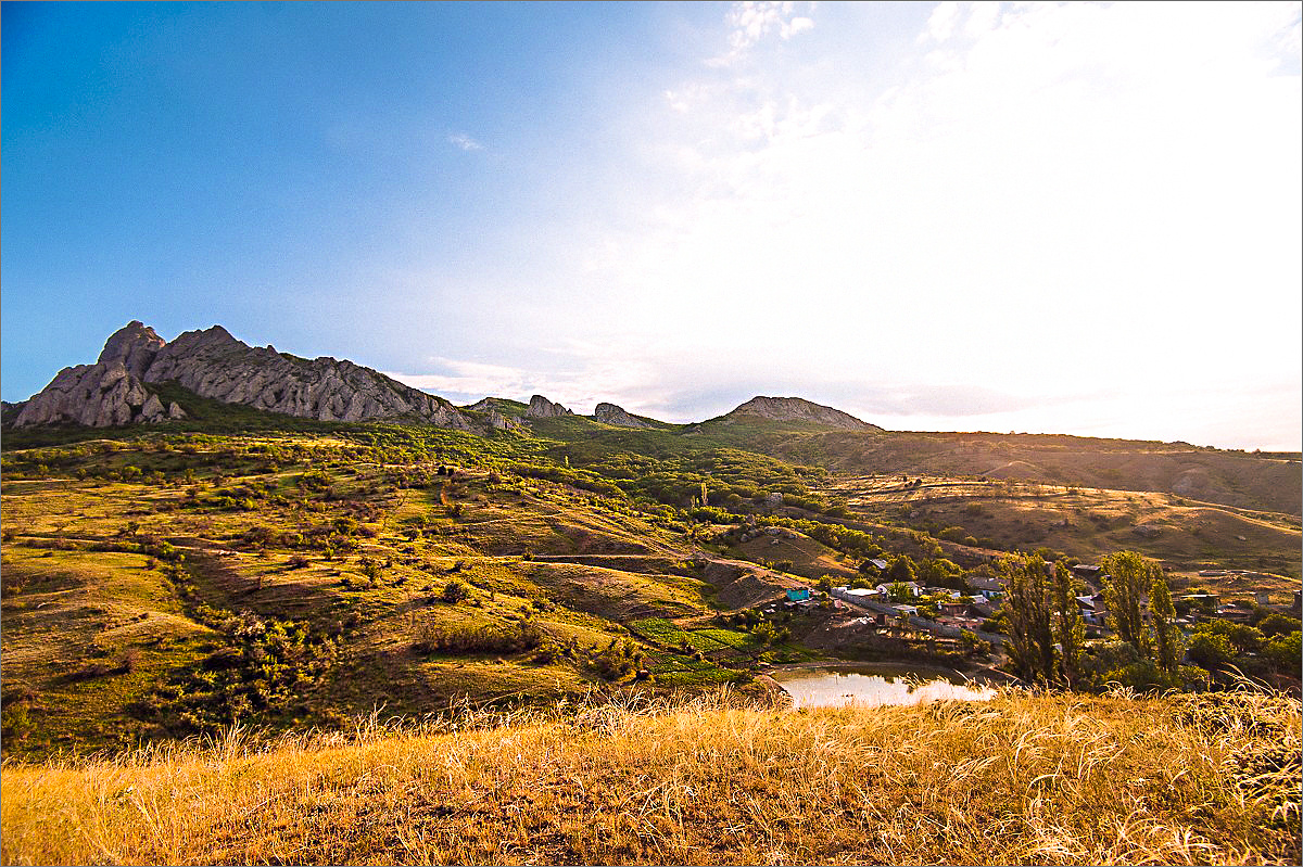 Здесь, на плато Тепсень и было древнее одноименное городище