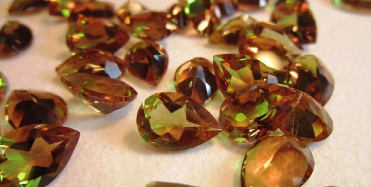 Камень султанит, огранка